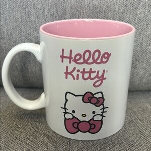 Sanrio Hello Kitty Pink and White Mug